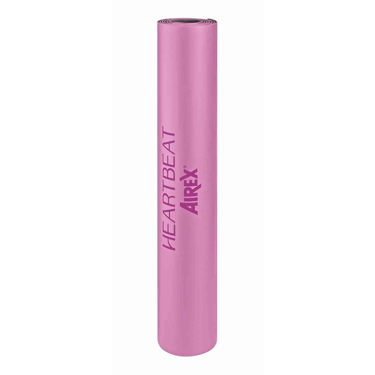 Thin pink durable yoga mat