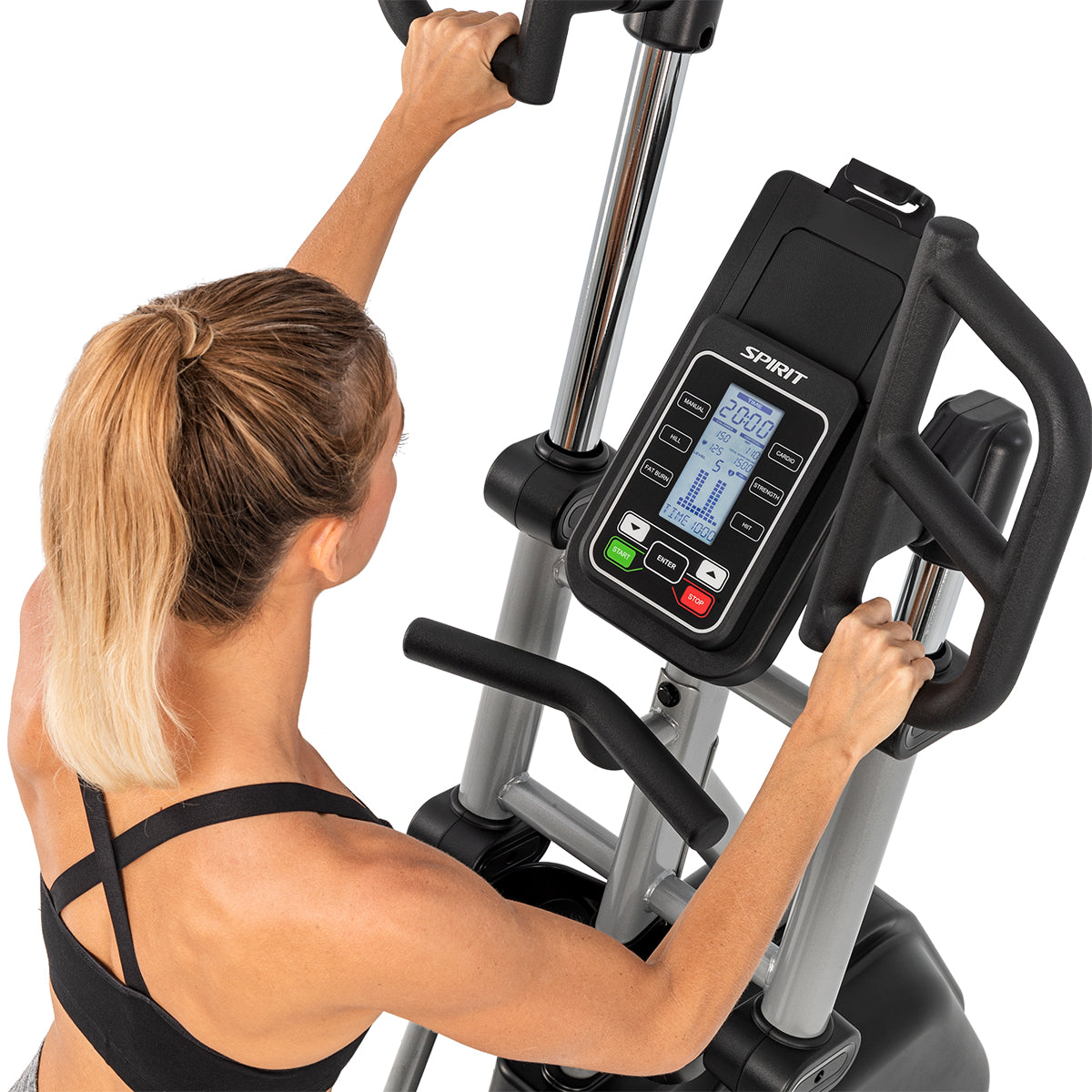 Spirit Fitness CVC800 light commercial total body workout vertical climber