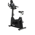 Spirit Fitness XBU55 residential grade upright bike with LCD screen and built in fan