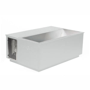 White BlueCube CoreChill 3 Elite Cold Plunge Tub with which is commercial grade and handmade in America