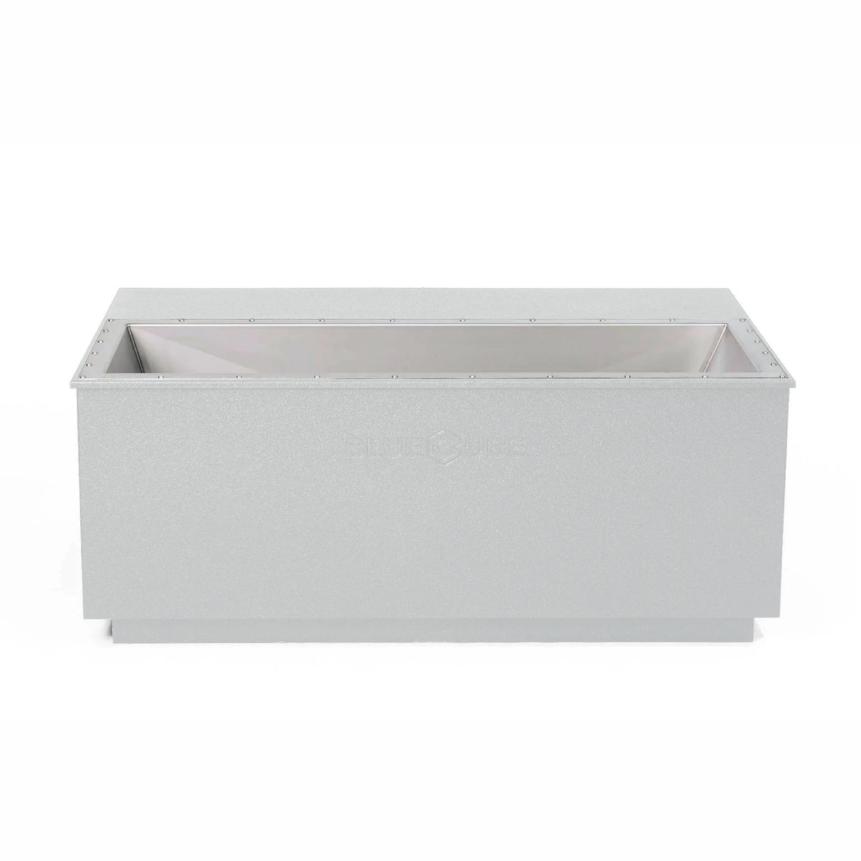 White BlueCube CoreChill 3 Elite Cold Plunge Tub which is commercial grade and handmade in America