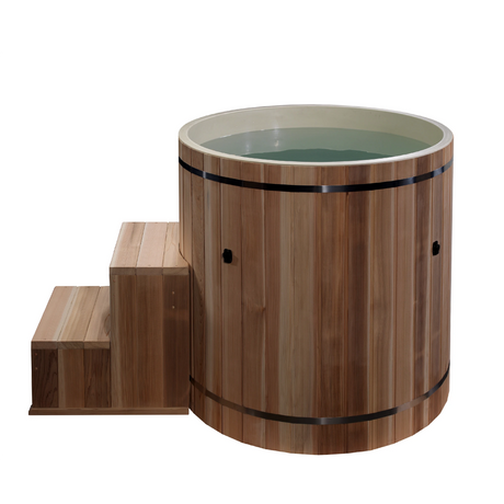 Dynamic Cold Therapy Barrel Cold Plunge Ice Bath | 42" x 42"